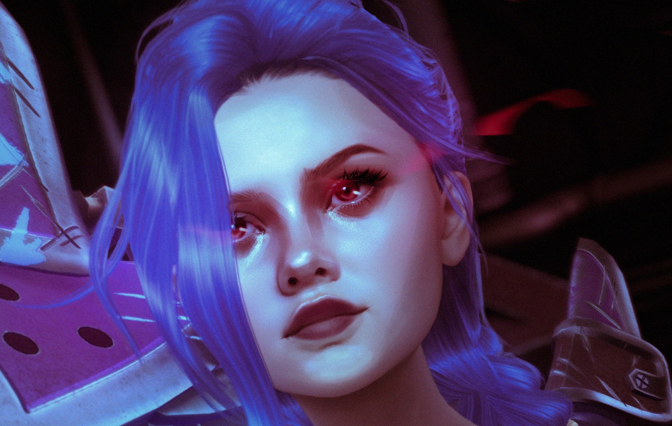 Second Life after edit jinx face